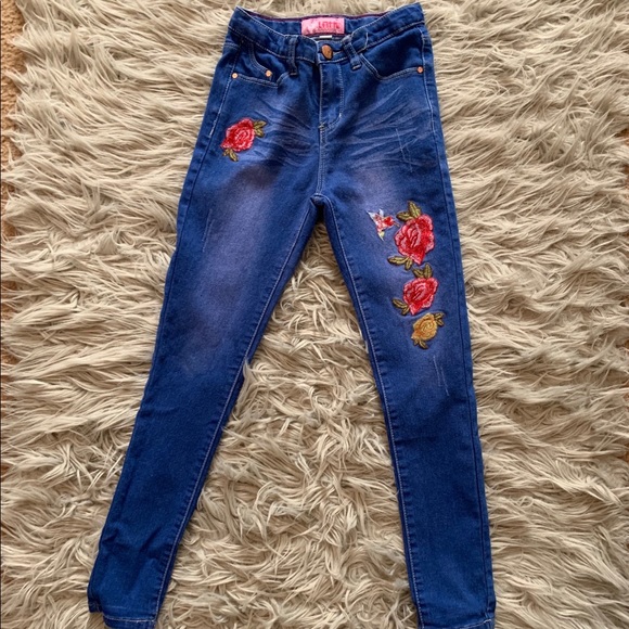 💕Children’s Girls Skinny Jeans - Picture 1 of 3